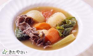 牛肉と根菜のスープ煮
