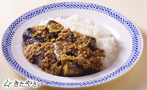 豚ひき肉となすのカレー