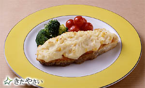 さけのムニエル マッシュポテト焼き