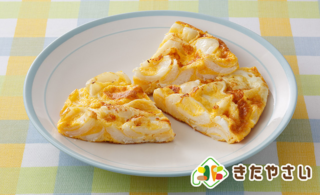 ゆり根のチーズオムレツ